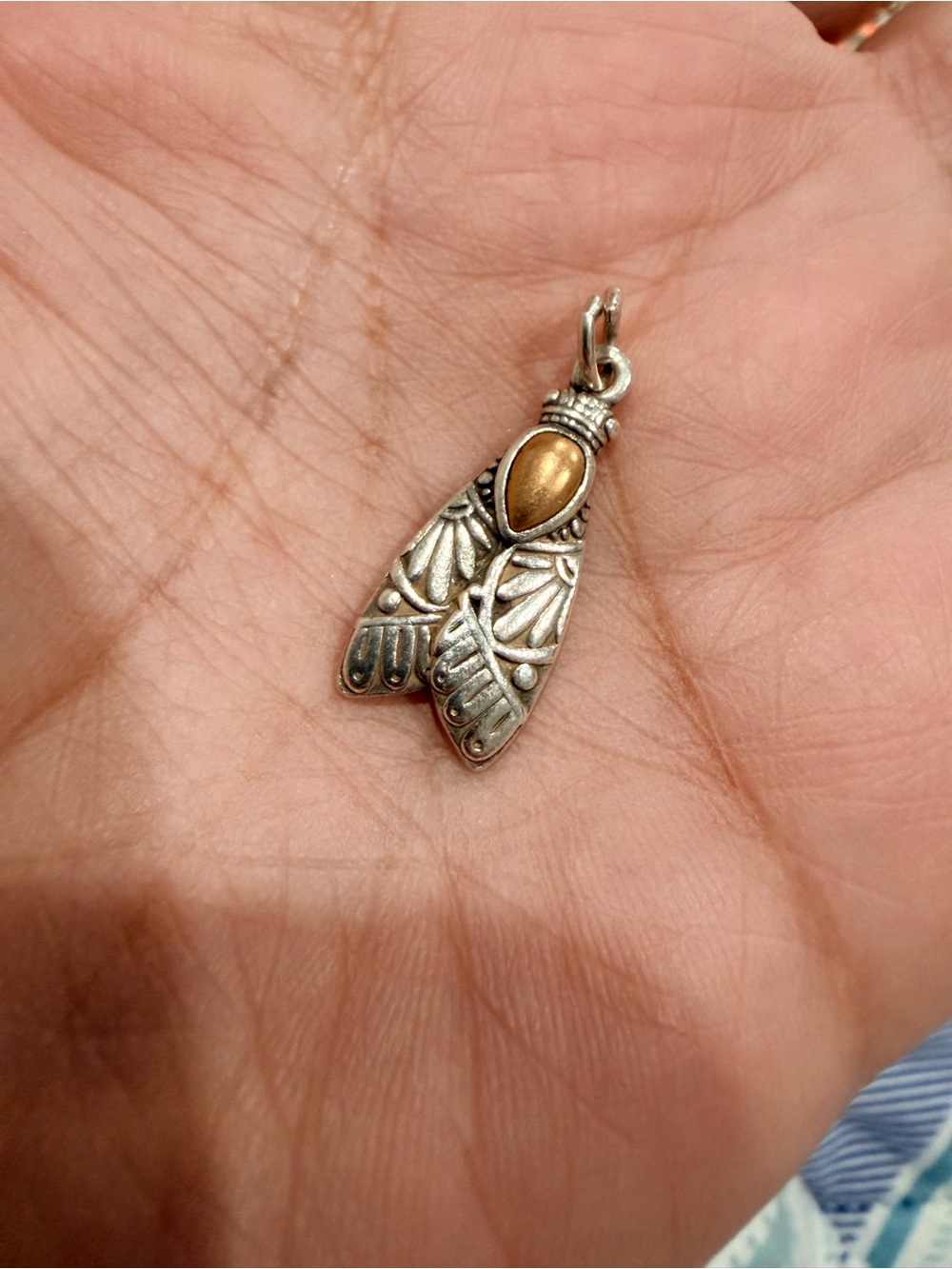 James Avery retired charm/ pendant “wings of summer “